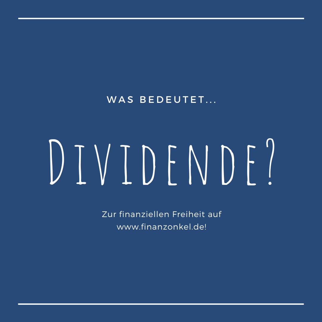 Dividende Henry Schneider der Finanzonkel