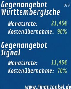 Zahnzusatzversicherung 8